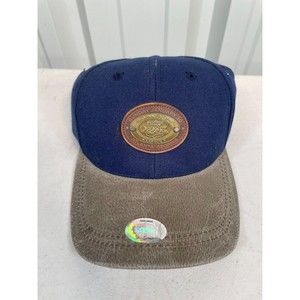 Vintage Super Bowl XXXIV 2000 Atlanta Georgia Snapback Hat Cap Blue NFL Rams